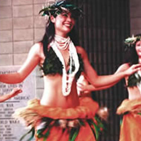 barefoot hawaiians fire dancers polynesian music